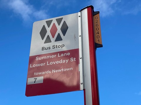 Summer Lane Bus Stop