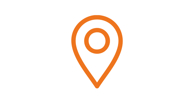 An illustration symbolising a pin-drop or location. (Location icons created by Freepik - Flaticon)